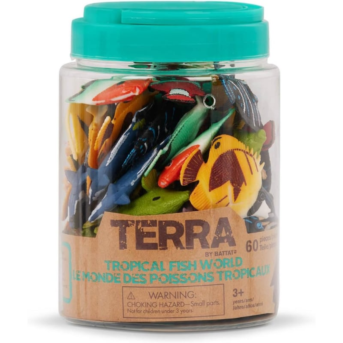 Terra 60 Parça Küçük Oyun Seti - Tropikal Balıklar - 062243341951 - 062243341951