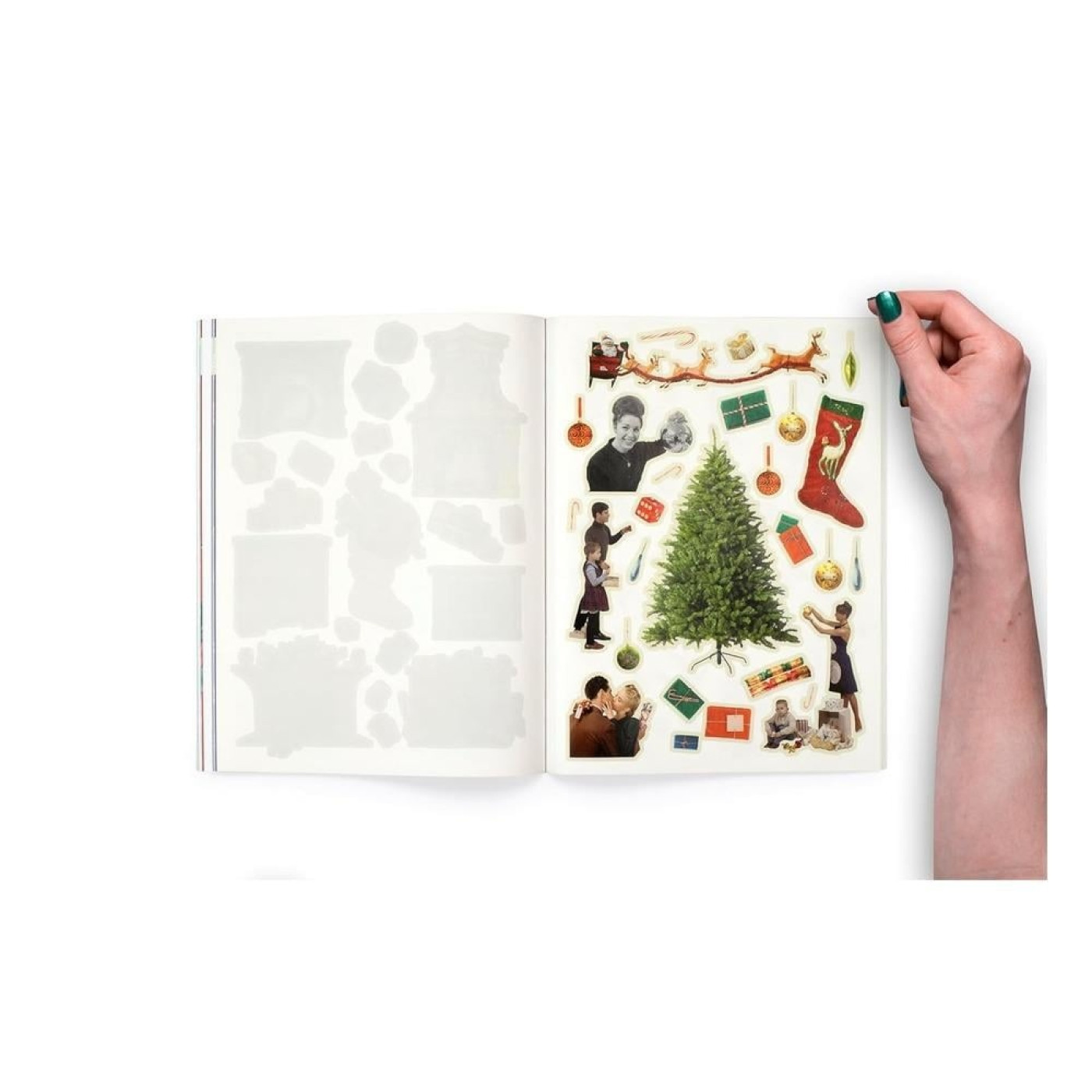 Christmas Collage Kit - Cut Up This Book - 9781837760565 - 9781837760565
