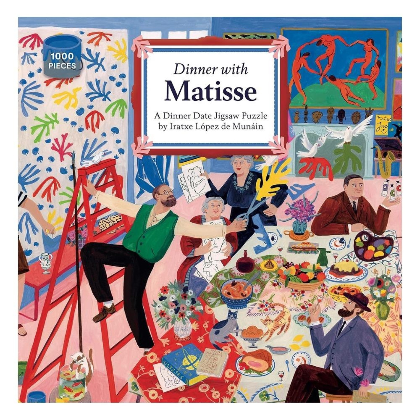 Dinner with Matisse - 1000pcs Classic Jigsaw - 9781760762728 - 9781760762728