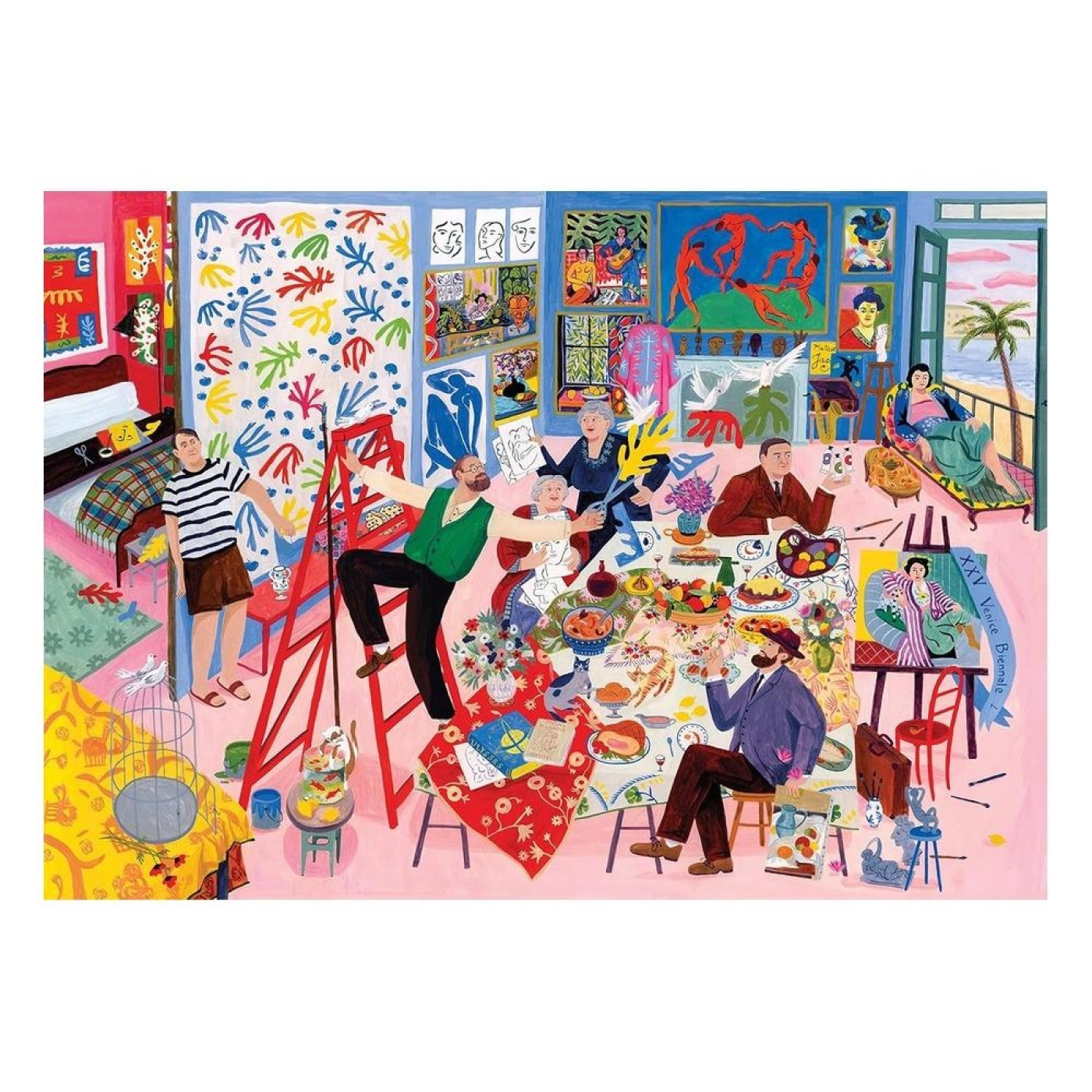 Dinner with Matisse - 1000pcs Classic Jigsaw - 9781760762728 - 9781760762728