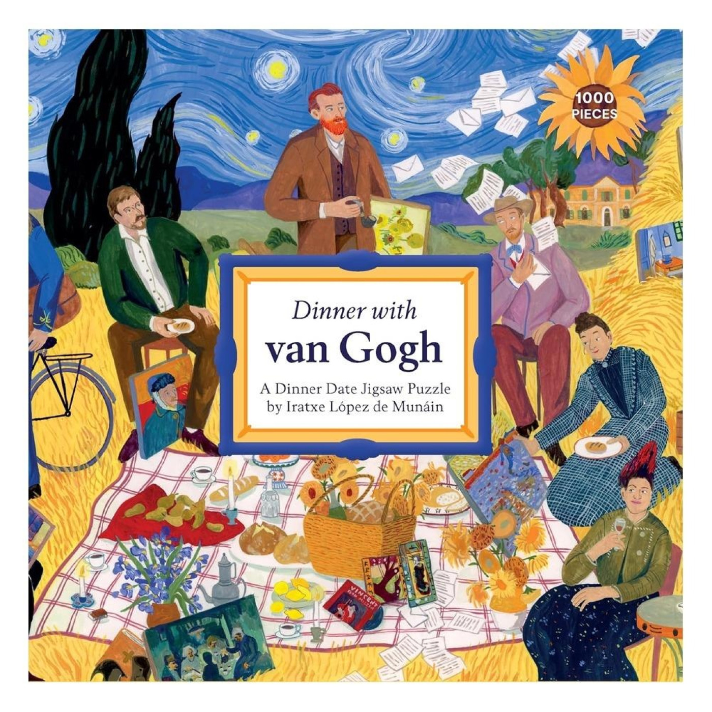 Dinner with Van Gogh - 1000pcs Classic Jigsaw - 9781760764715 - 9781760764715
