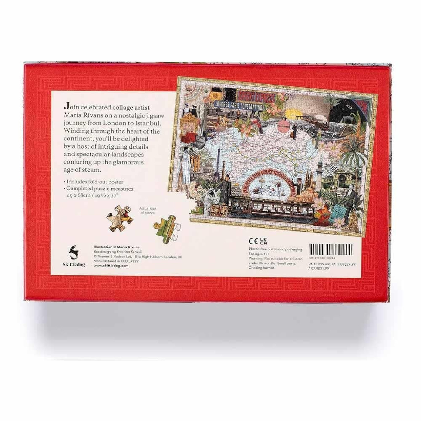 Orient Express - 1000 Piece Jigsaw Puzzle - 9781837760244 - 9781837760244