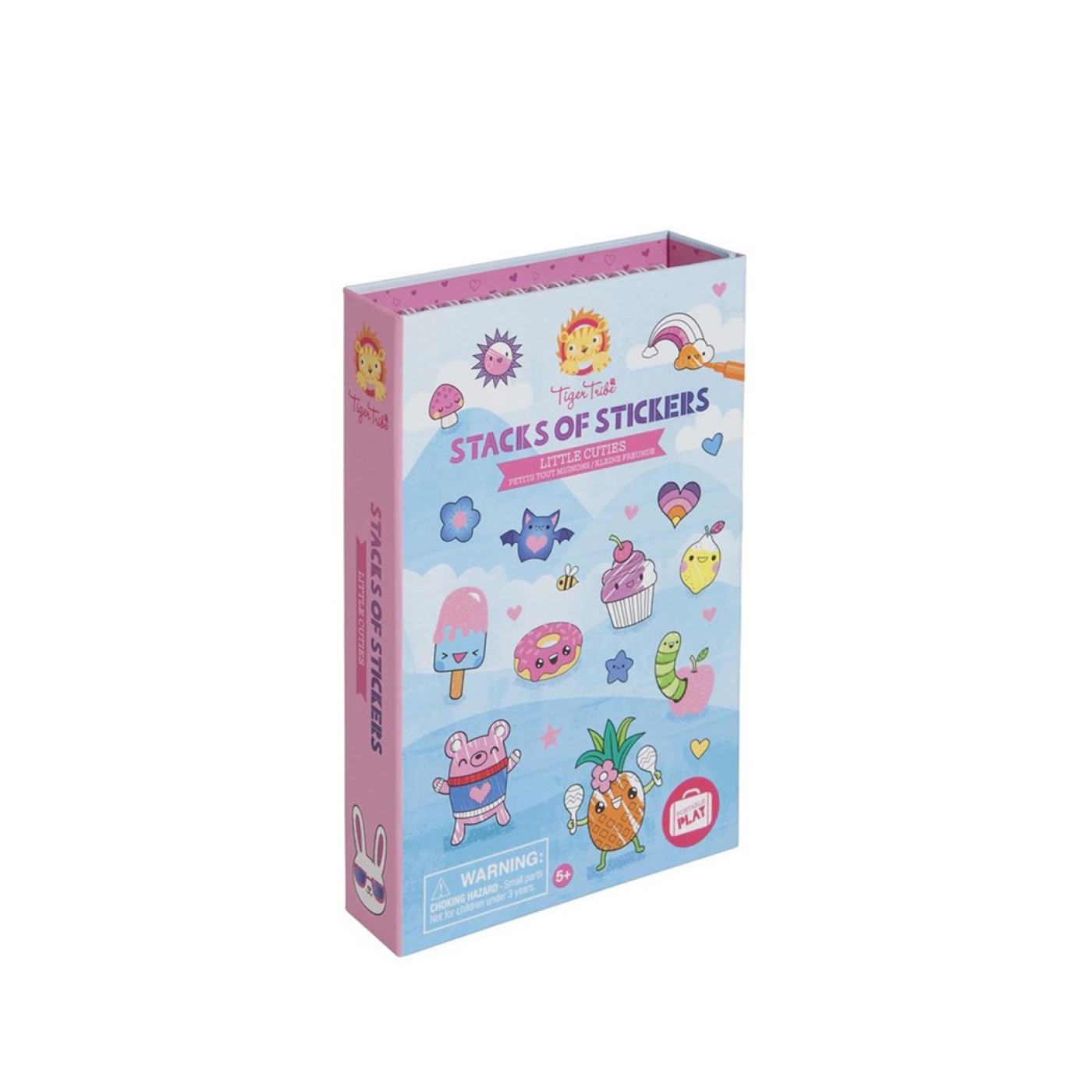 Tiger Tribe - Çıkartmalı Boyama Seti - Little Cuties - 6-0244 - 9341736008665