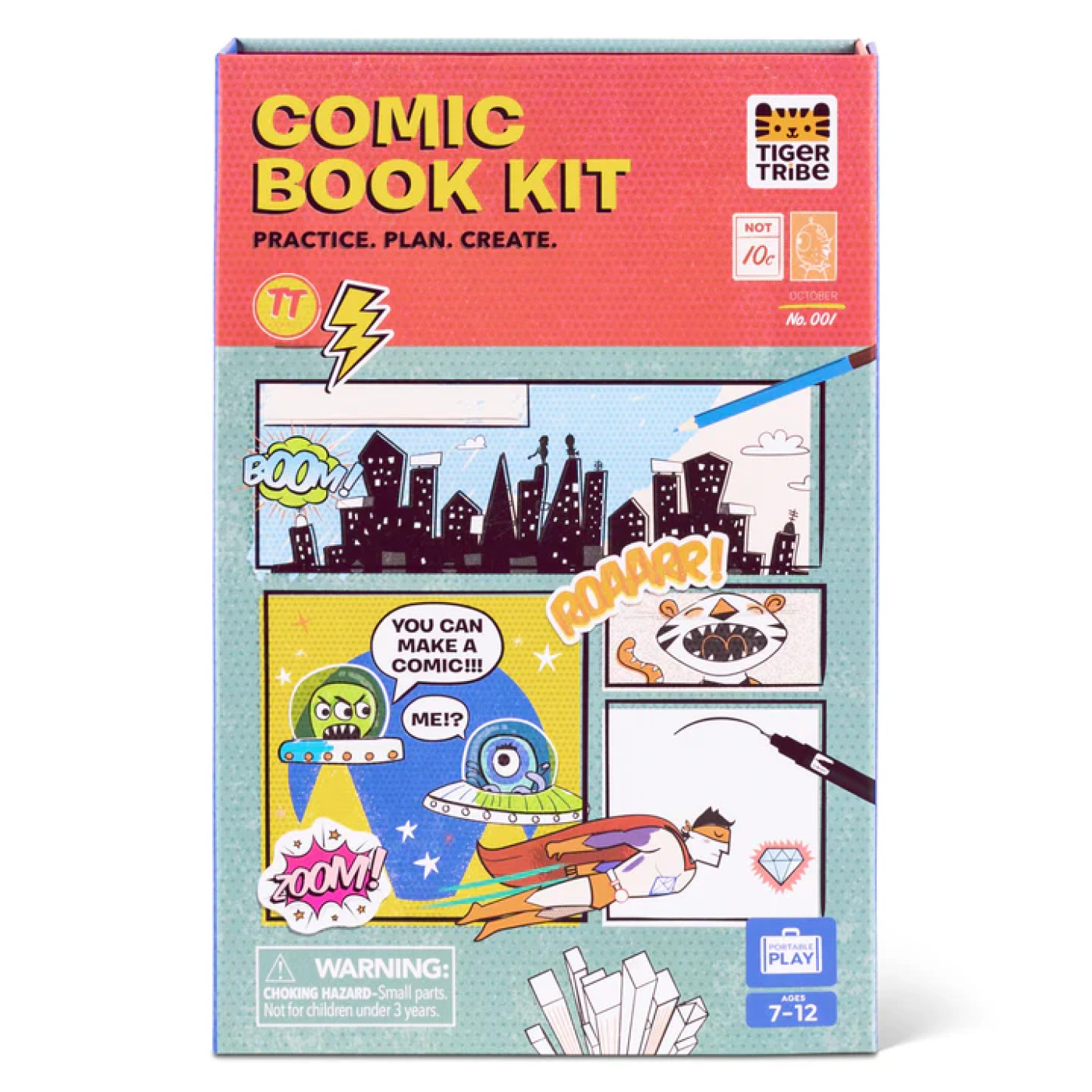 Tiger Tribe - Comic Book Kit - Practice Plan Create Tiger Tribe - Comic Book Kit - Practice Plan Create