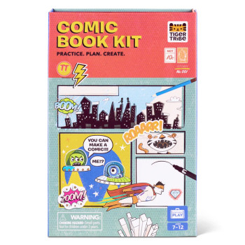 Tiger Tribe - Comic Book Kit Karikatür Yapma Seti