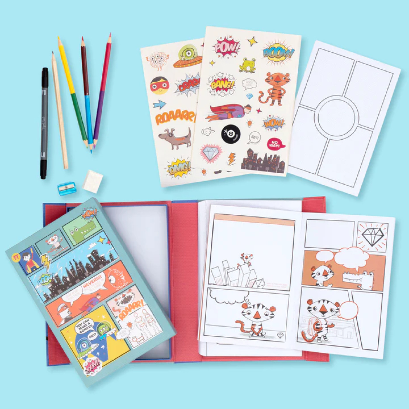 Tiger Tribe - Comic Book Kit - Practice Plan Create Tiger Tribe - Comic Book Kit - Practice Plan Create