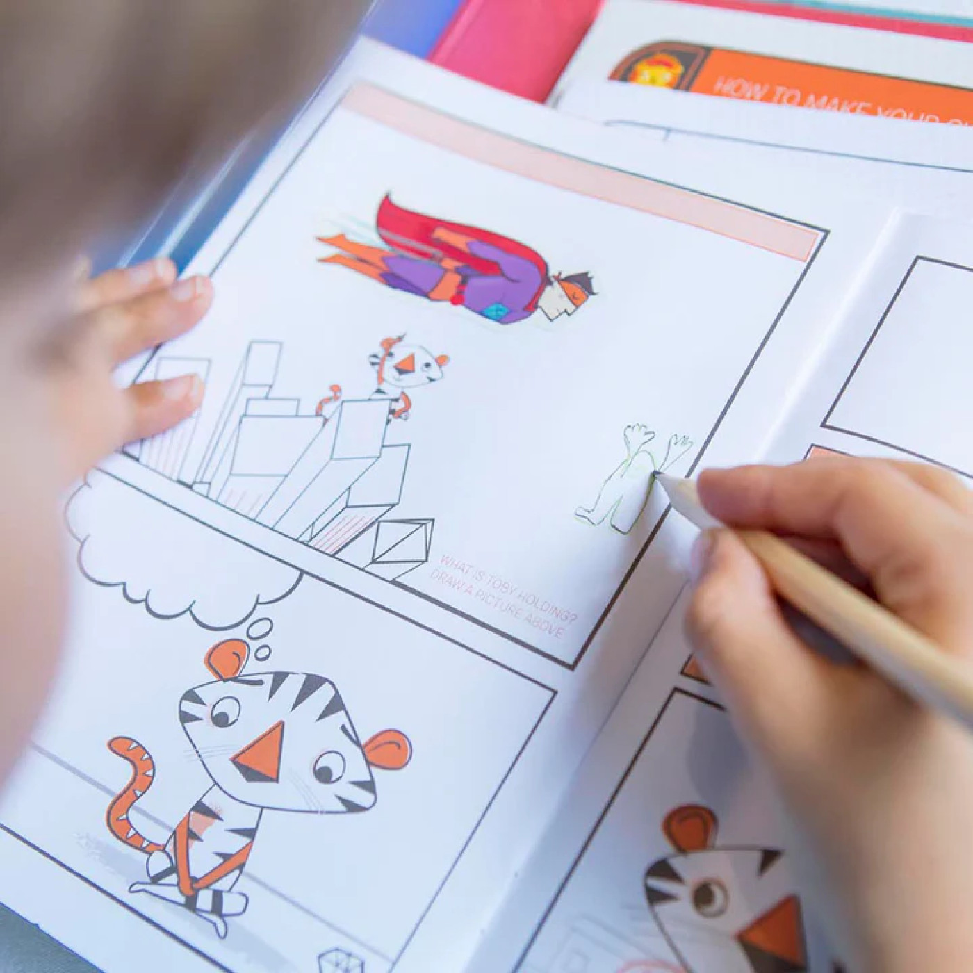 Tiger Tribe - Comic Book Kit - Practice Plan Create Tiger Tribe - Comic Book Kit - Practice Plan Create