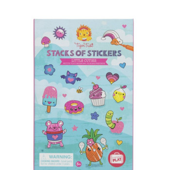 Tiger Tribe - Çıkartmalı Boyama Seti - Little Cuties