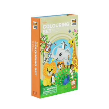 Tiger Tribe Boyama Seti - Hayvanat Bahçesi Tiger Tribe Boyama Seti - Hayvanat Bahçesi