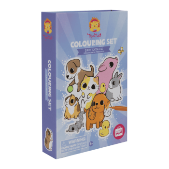 Tiger Tribe Boyama Seti - Yavru Hayvanlar Tiger Tribe Boyama Seti - Yavru Hayvanlar