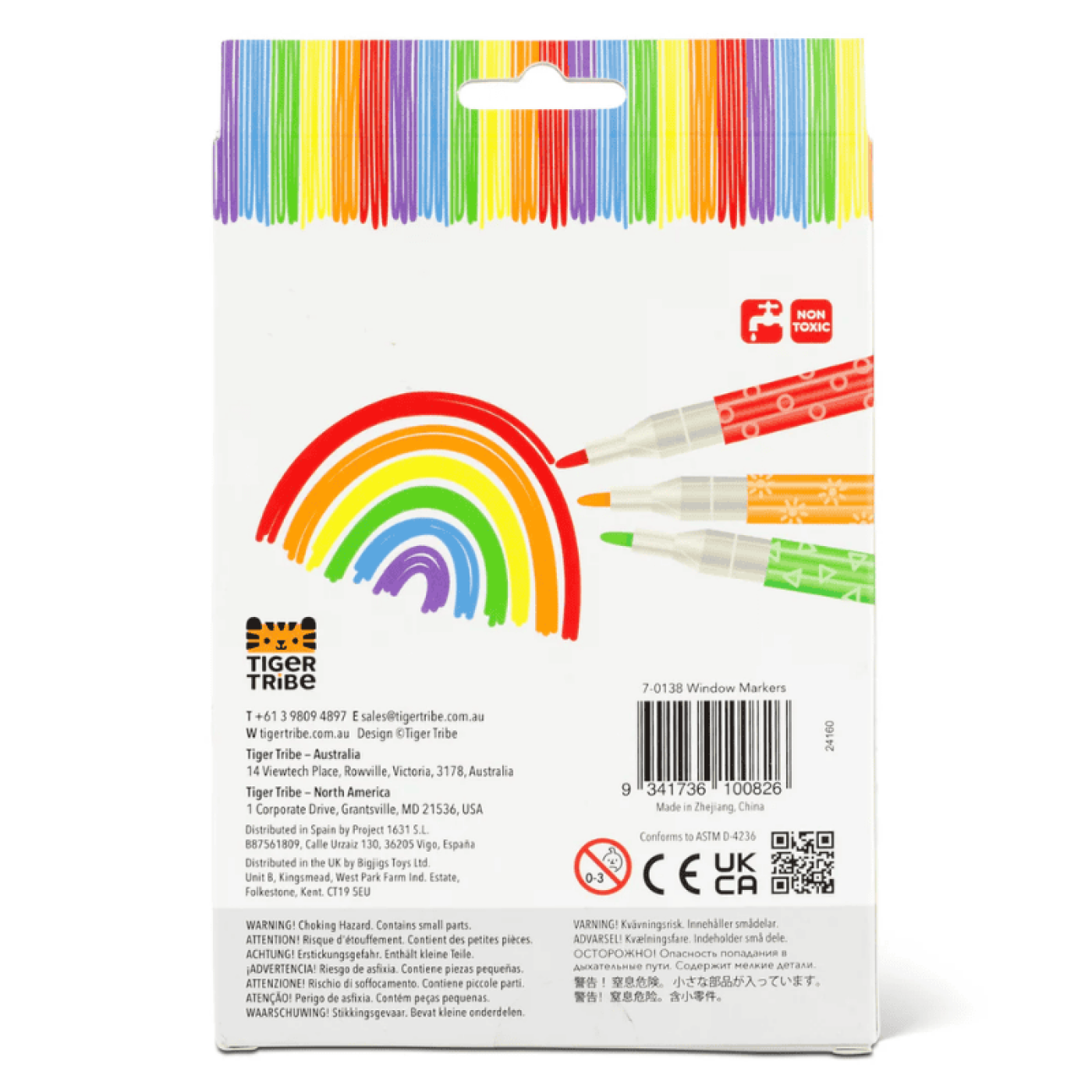 Tiger Tribe Cam Kalemleri - 9341736100826 Tiger Tribe Cam Kalemleri - 7-0138 - 9341736100826