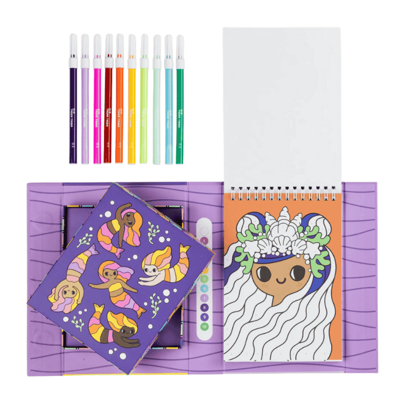 Tiger Tribe Sayılara Göre Boyama - Denizkızları ve Arkadaşları - 9341736100987 Tiger Tribe Sayılara Göre Boyama - Denizkızları ve Arkadaşları - 6-0293 - 9341736100987