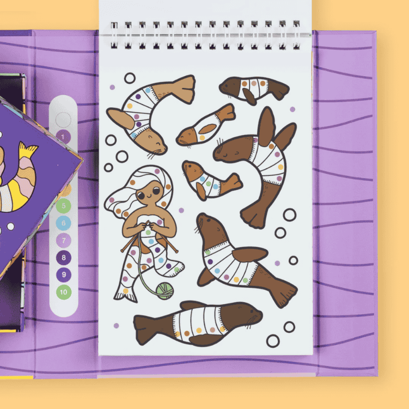 Tiger Tribe Sayılara Göre Boyama - Denizkızları ve Arkadaşları - 9341736100987 Tiger Tribe Sayılara Göre Boyama - Denizkızları ve Arkadaşları - 6-0293 - 9341736100987