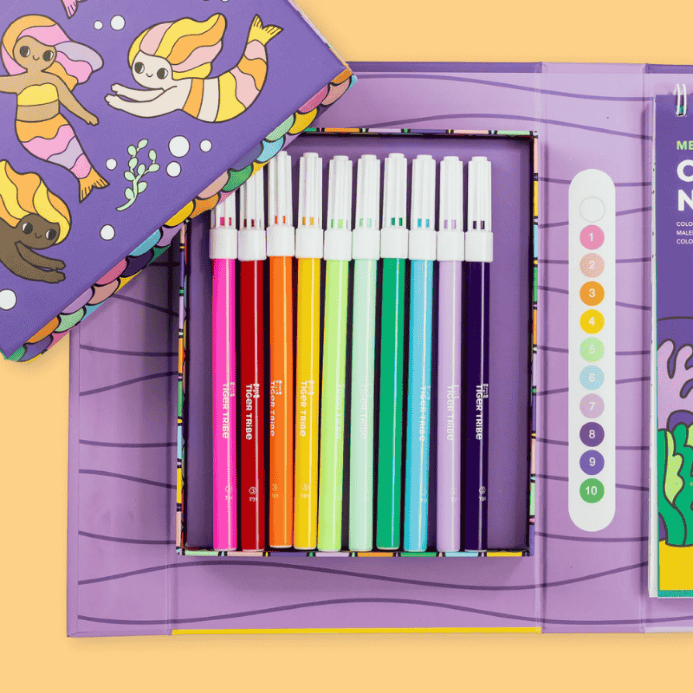 Tiger Tribe Sayılara Göre Boyama - Denizkızları ve Arkadaşları - 9341736100987 Tiger Tribe Sayılara Göre Boyama - Denizkızları ve Arkadaşları - 6-0293 - 9341736100987