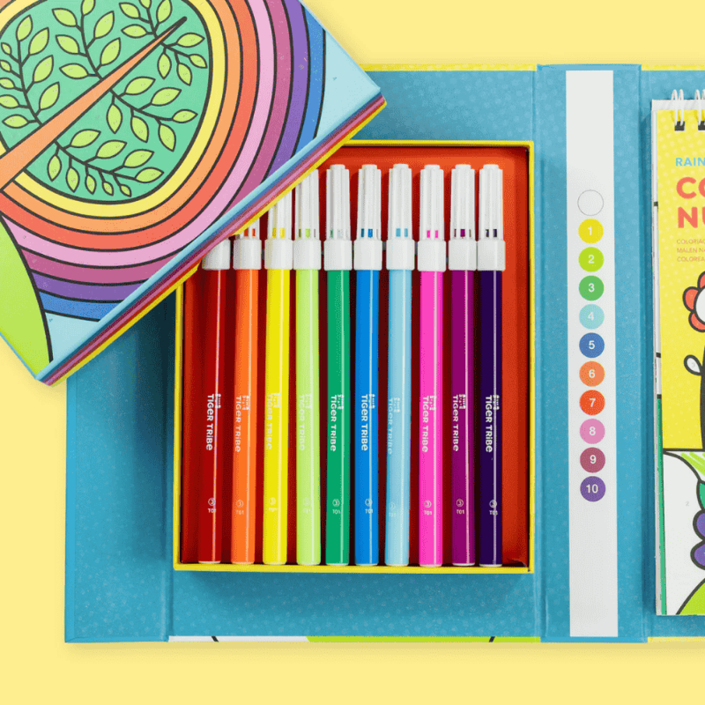 Tiger Tribe Sayılara Göre Boyama - Gökkuşağı Bahçesi - 9341736100079 Tiger Tribe Sayılara Göre Boyama - Gökkuşağı Bahçesi - 6-0645 - 9341736100079