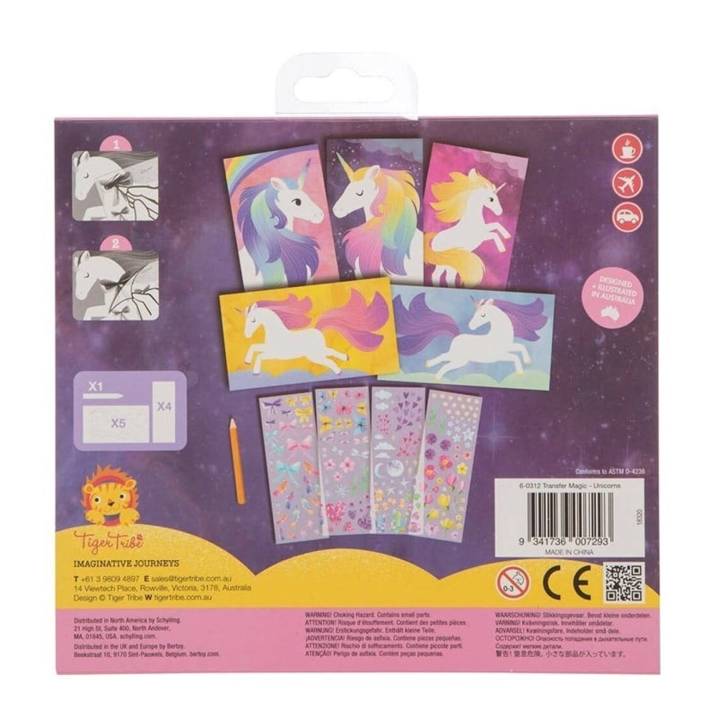Tiger Tribe - Sihirli Boyama - Unicorn - 6-0312 - 9341736007293
