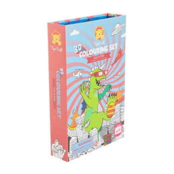 Tiger Tribe - 3D Boyama Seti - Sci Fi Fun