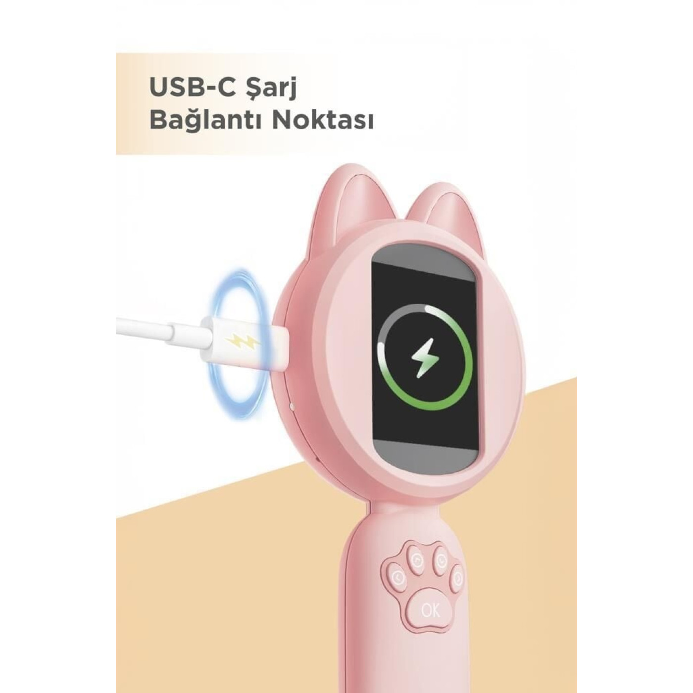 Torima TSM-02 Mini Dijital Pembe Mikroskop