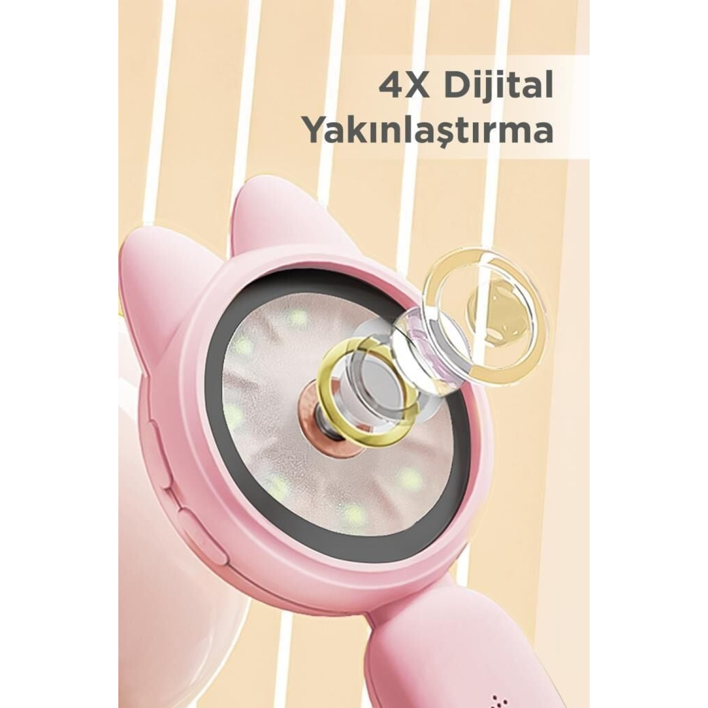 Torima TSM-02 Mini Dijital Pembe Mikroskop