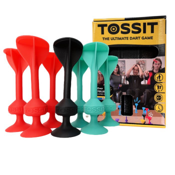 Tossit Silikon Dart -  Başlangıç Seti - Kırmızı