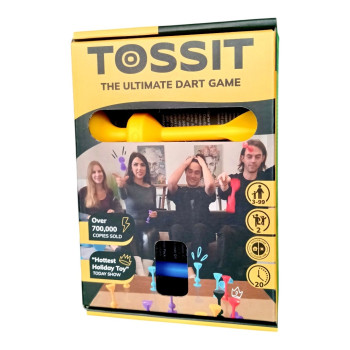 Tossit Silikon Dart - Başlangıç Seti - Mavi/Sarı Tossit Silikon Dart - Başlangıç Seti - Mavi/Sarı