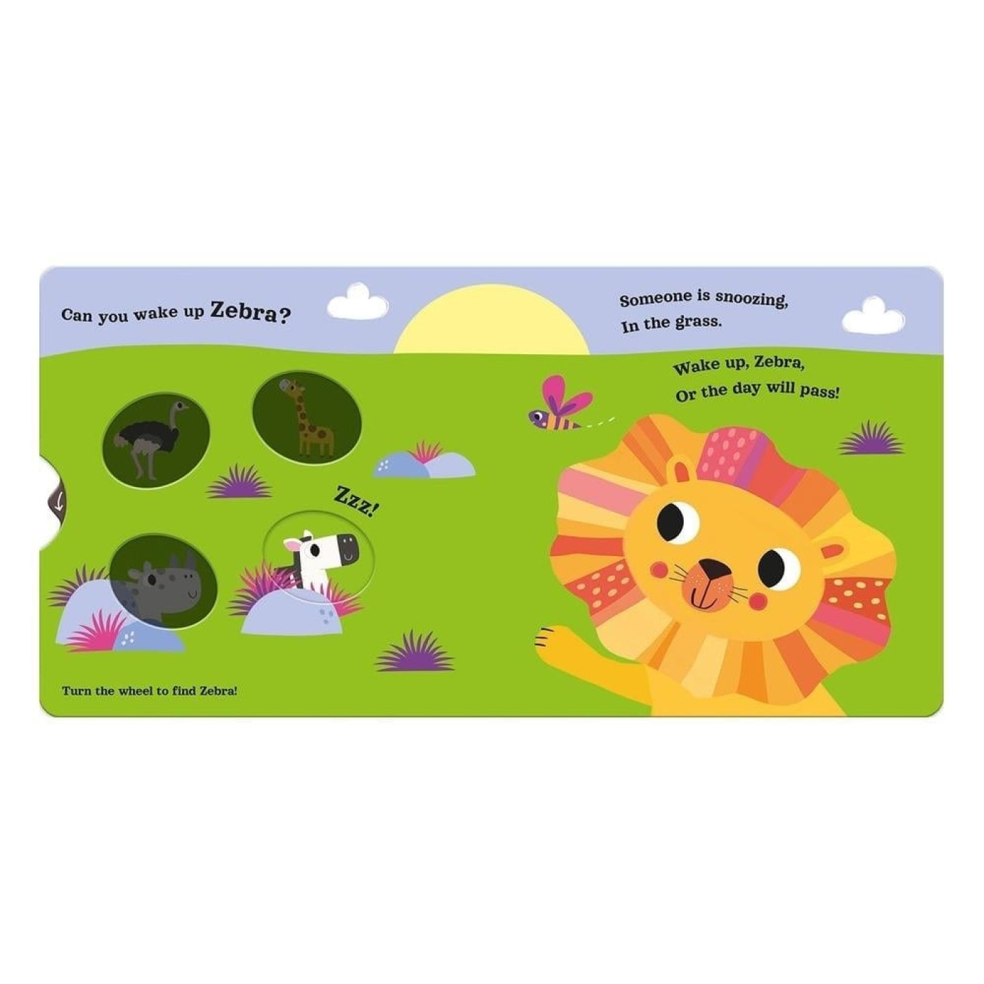 Good Morning Lion - Magic Wheel Book