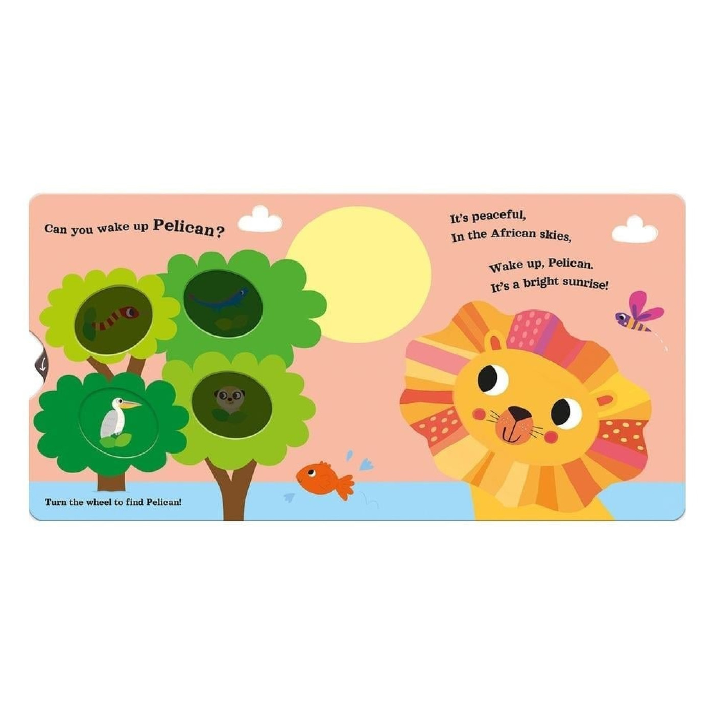 Good Morning Lion - Magic Wheel Book