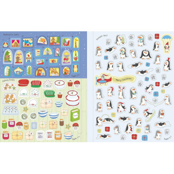 Usborne Publishing - Christmas Sticker Book Usborne Publishing - Christmas Sticker Book
