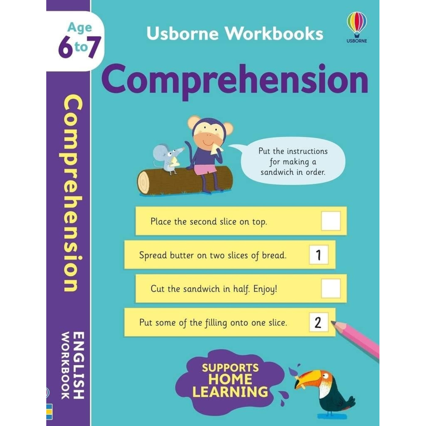 Usborne - Usborne Workbooks: Comprehension 6-7