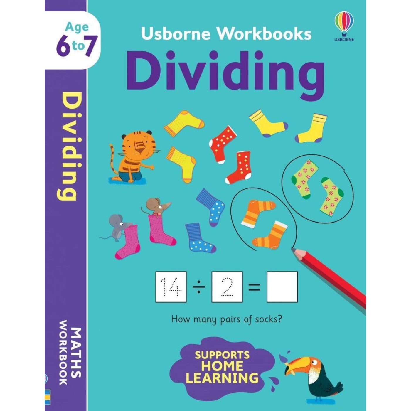 Usborne - Usborne Workbooks: Dividing 6-7