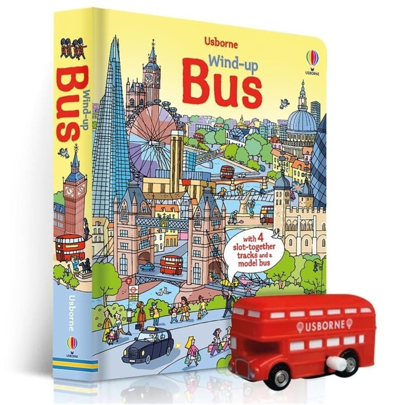 Usborne Usborne - Wind-Up: Bus - 2.000,00TL TL - Kikis Corner Usborne - Wind-Up: Bus - Sesli, Kaydırmalı ve 3D Kitaplar Görseli