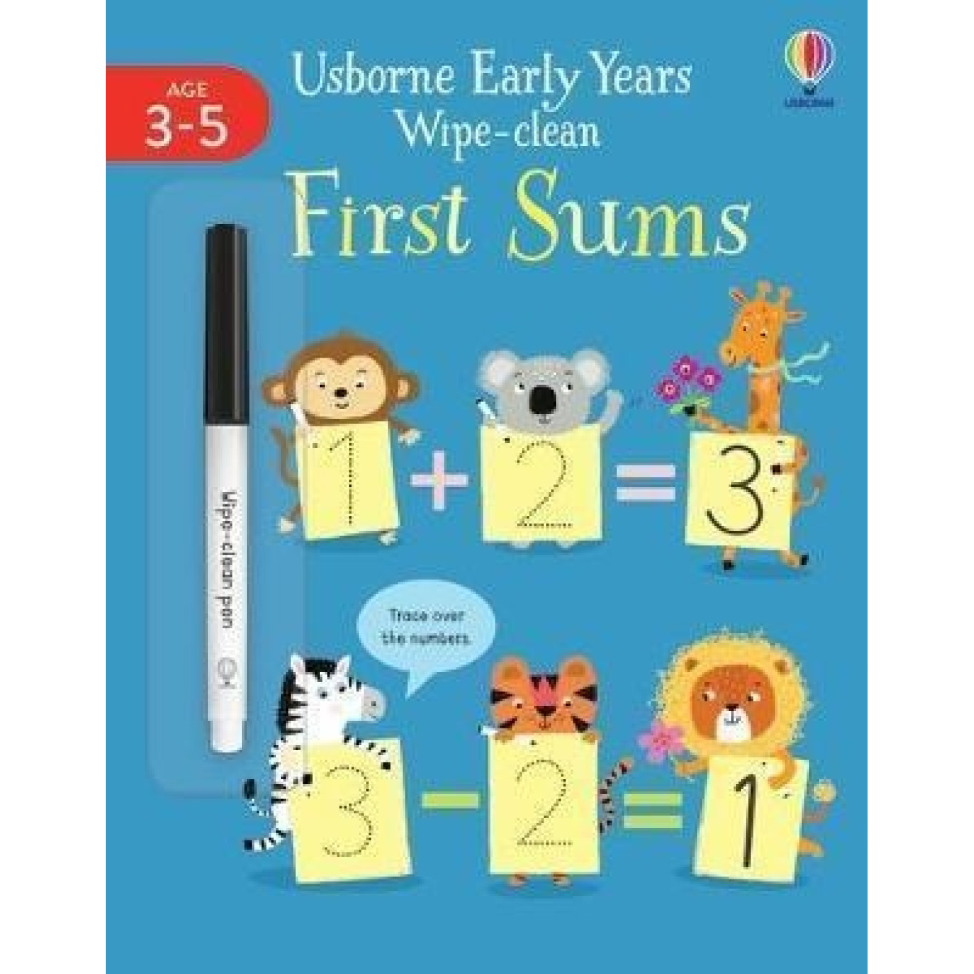 Usborne - Early Years Wipe-Clean: First Sums Usborne - Early Years Wipe-Clean: First Sums