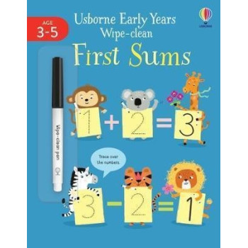 Usborne - Early Years Wipe-Clean: First Sums