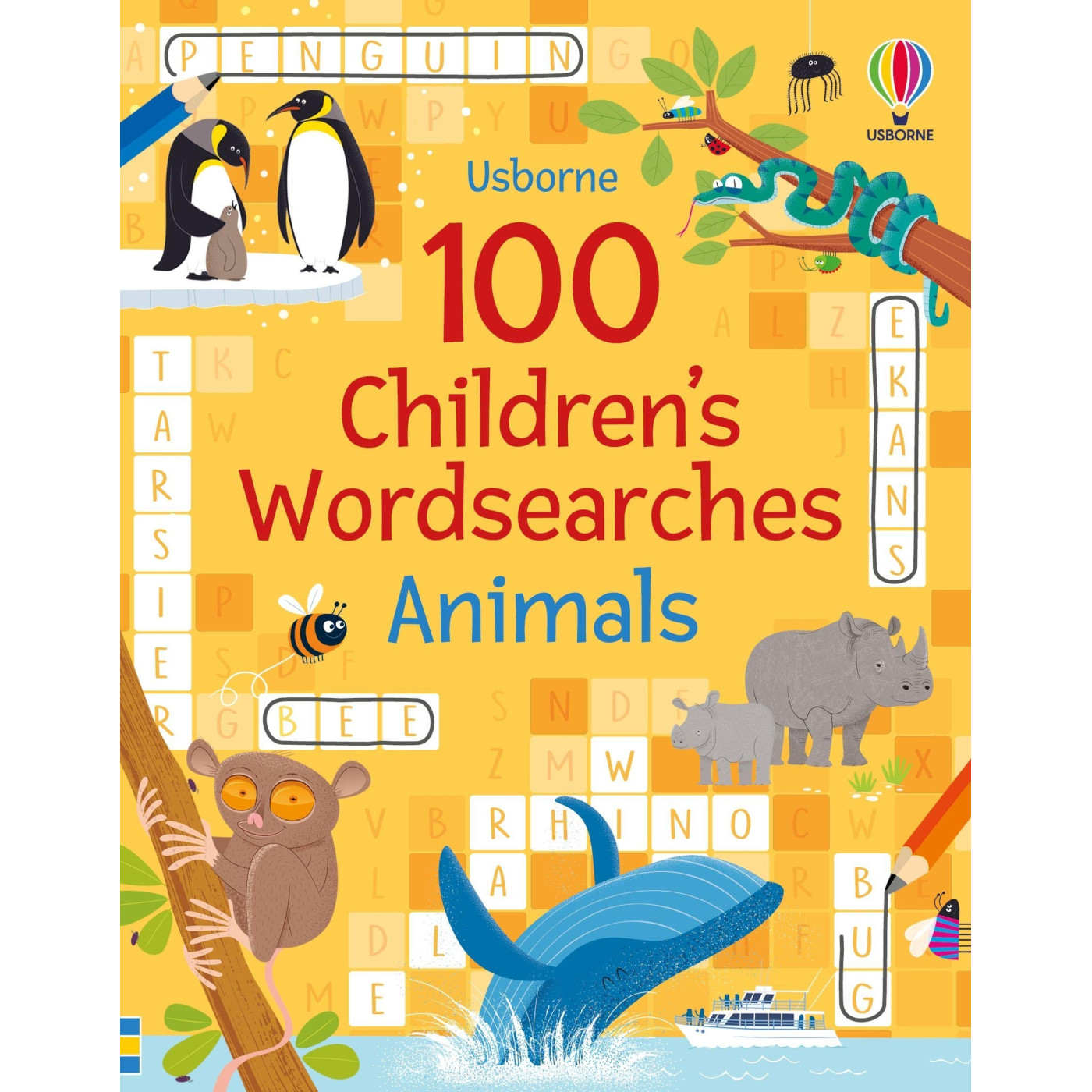 Usborne - 100 Childrens Wordsearches: Animals