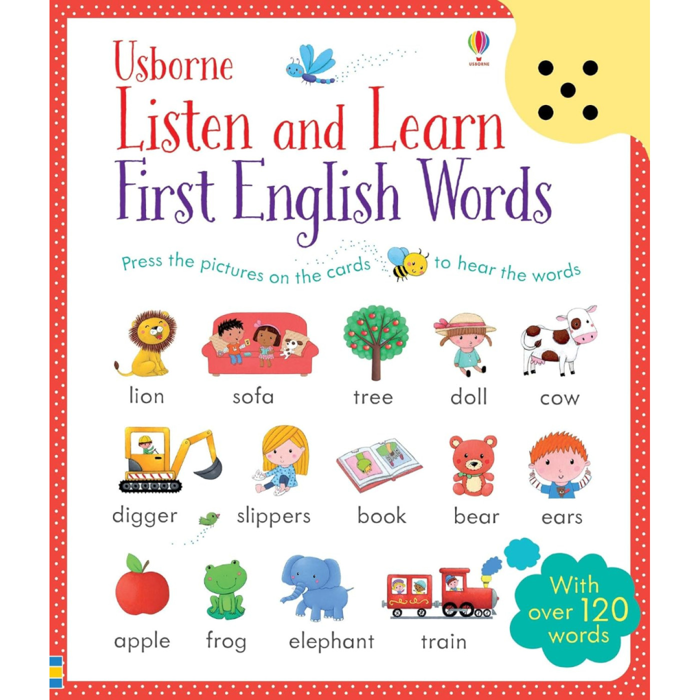 Usborne Usborne - Listen and Learn First English Words - İngilizce Kitaplar Görseli