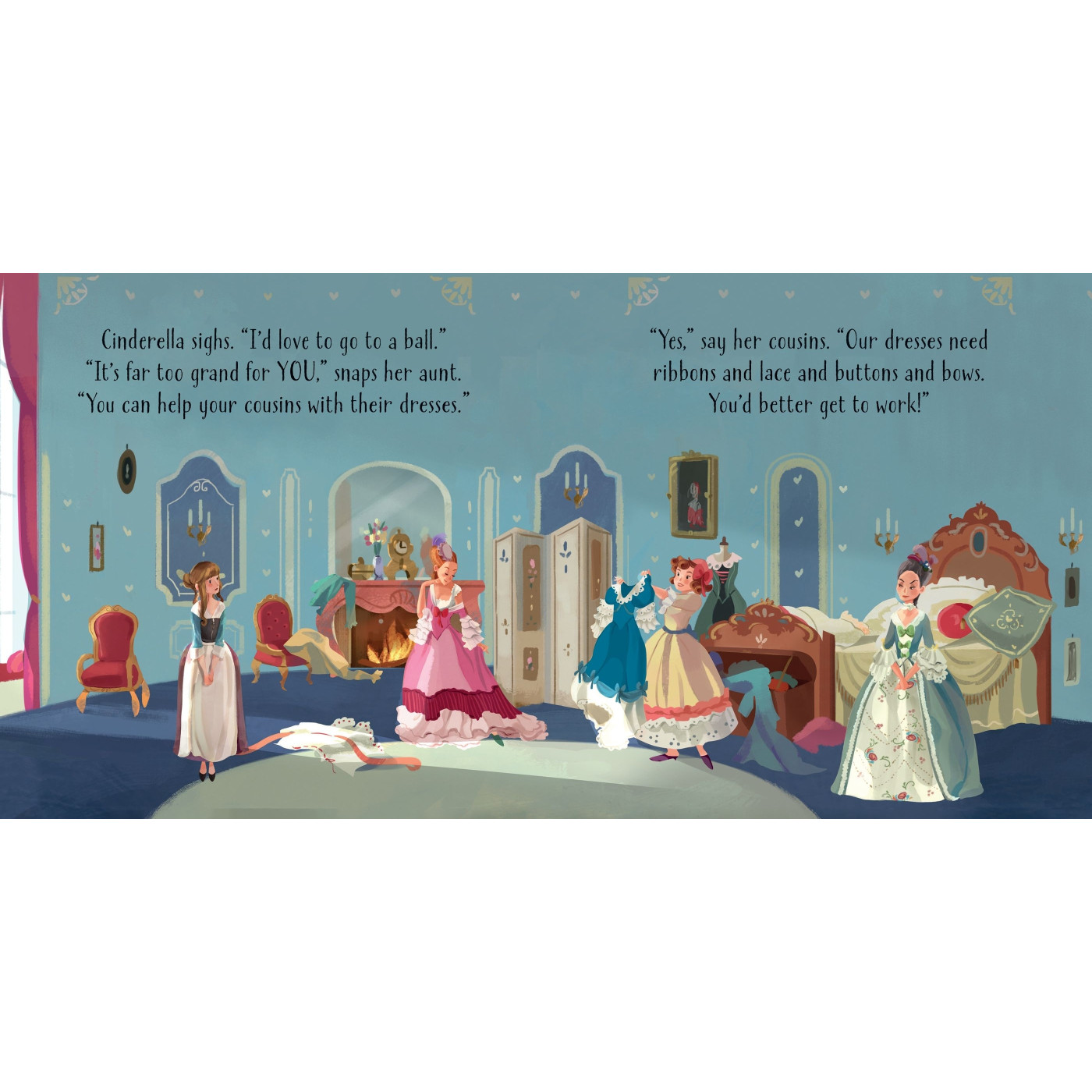 Usborne - Little Board Books: Cinderella Usborne - Little Board Books: Cinderella