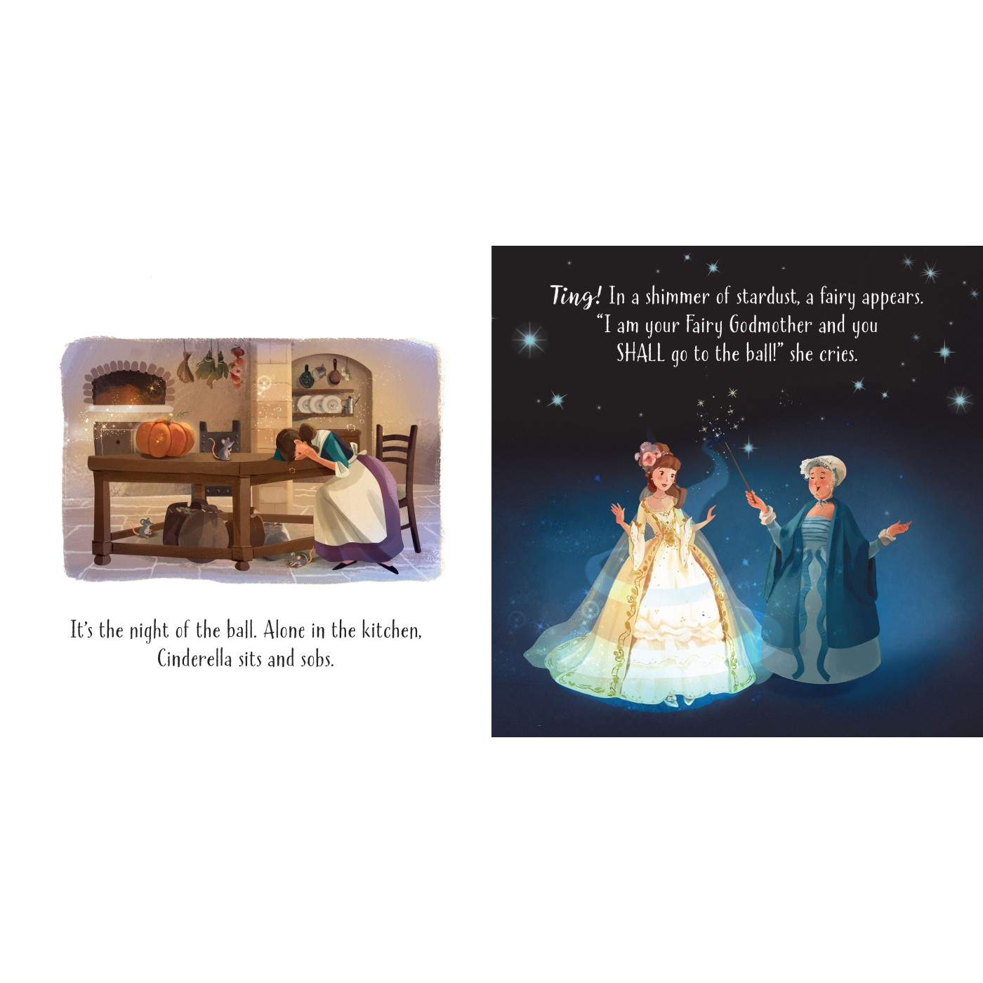 Usborne - Little Board Books: Cinderella Usborne - Little Board Books: Cinderella
