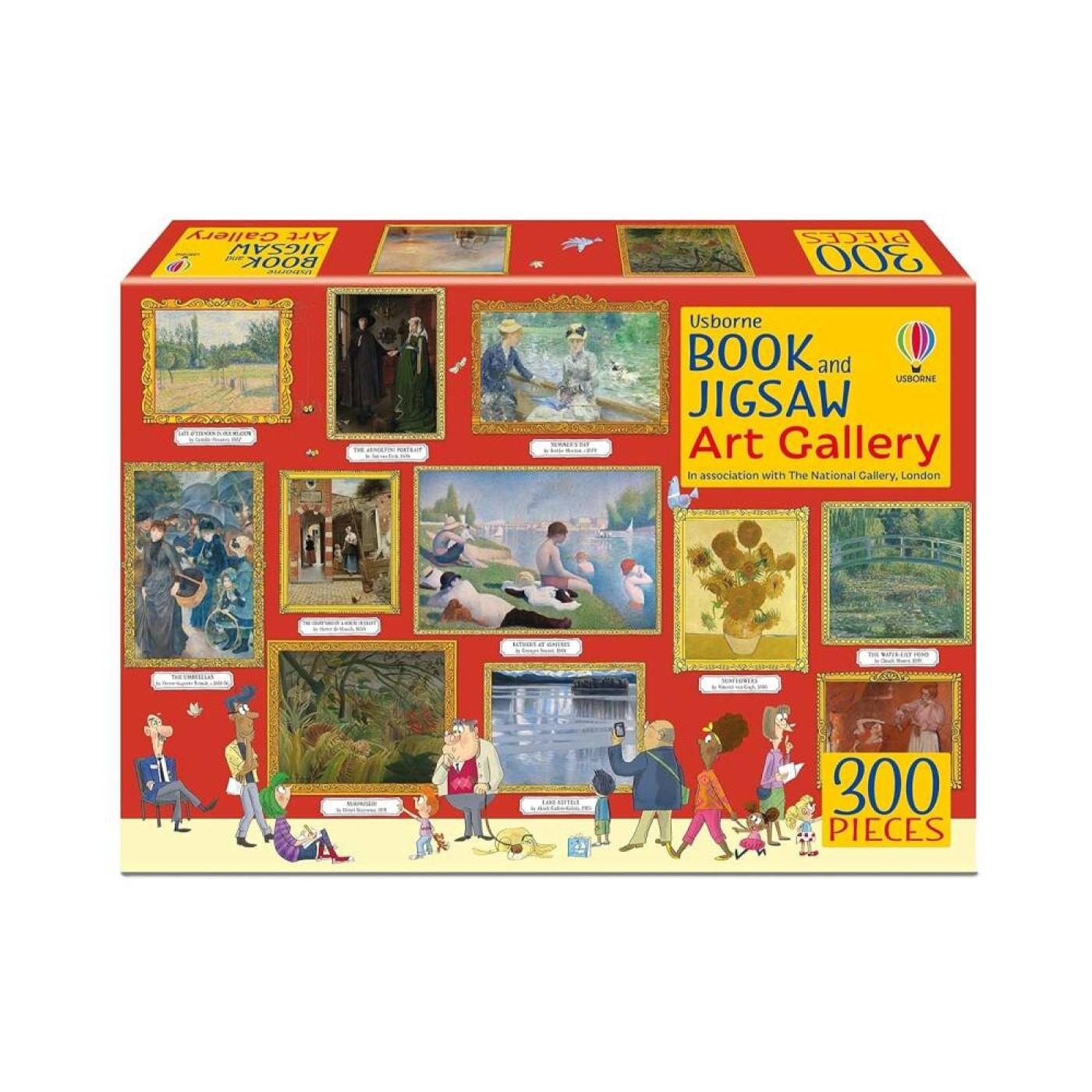 Book and Jigsaw: Art Gallery