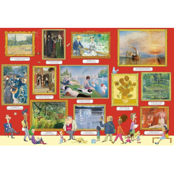 Book and Jigsaw: Art Gallery Book and Jigsaw: Art Gallery