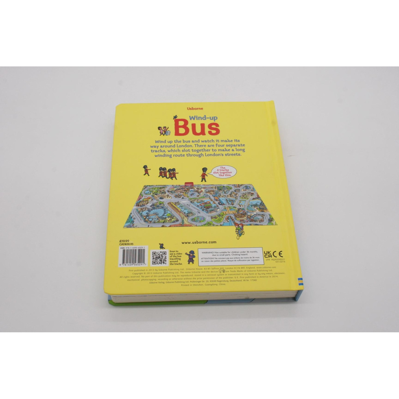 Usborne Usborne - Wind-Up: Bus - 2.000,00TL TL - Kikis Corner Usborne - Wind-Up: Bus - Sesli, Kaydırmalı ve 3D Kitaplar Görseli