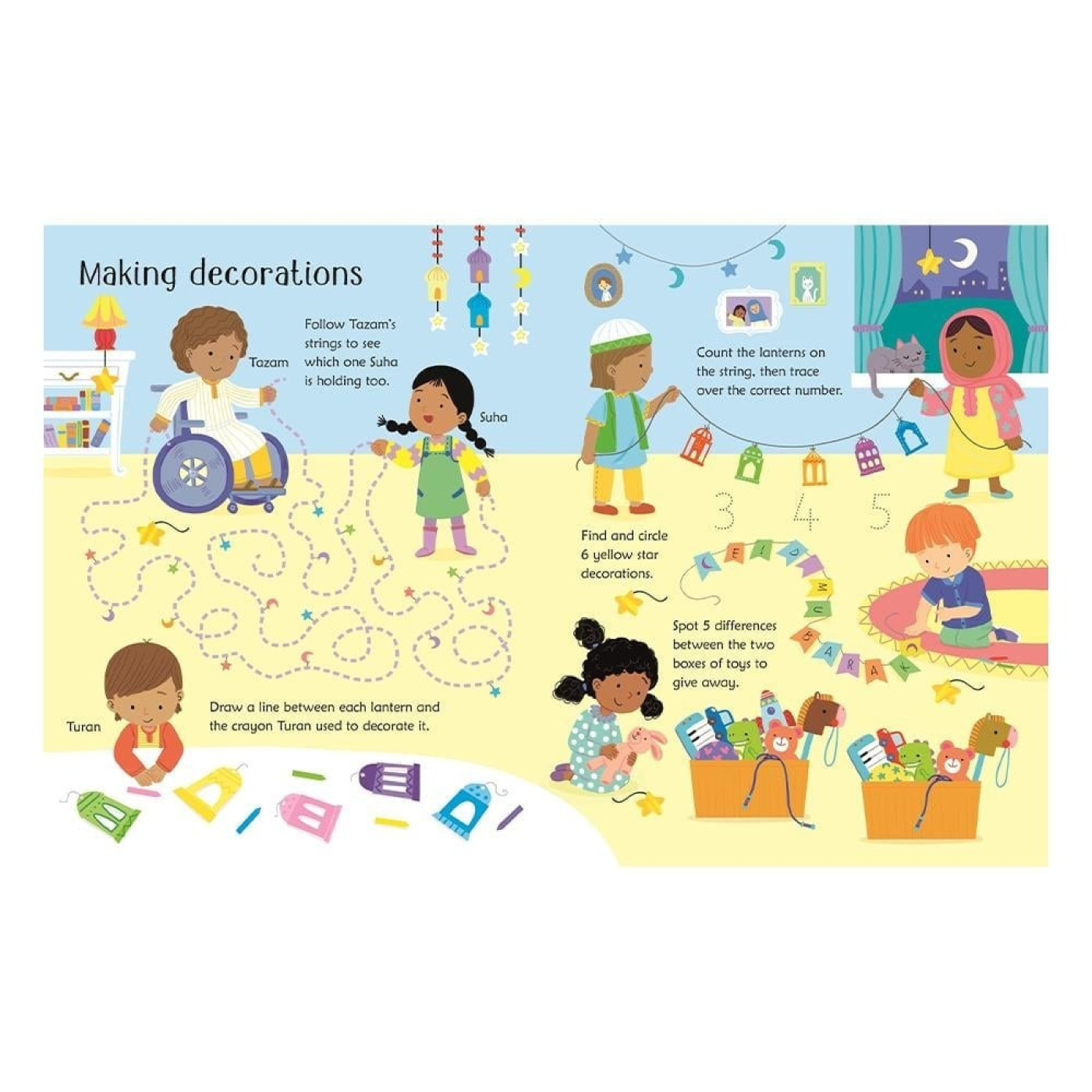 Usborne - Wipe-Clean - Eid Activities - 9781805074021 Usborne - Wipe-Clean - Eid Activities - 9781805074021 - 9781805074021