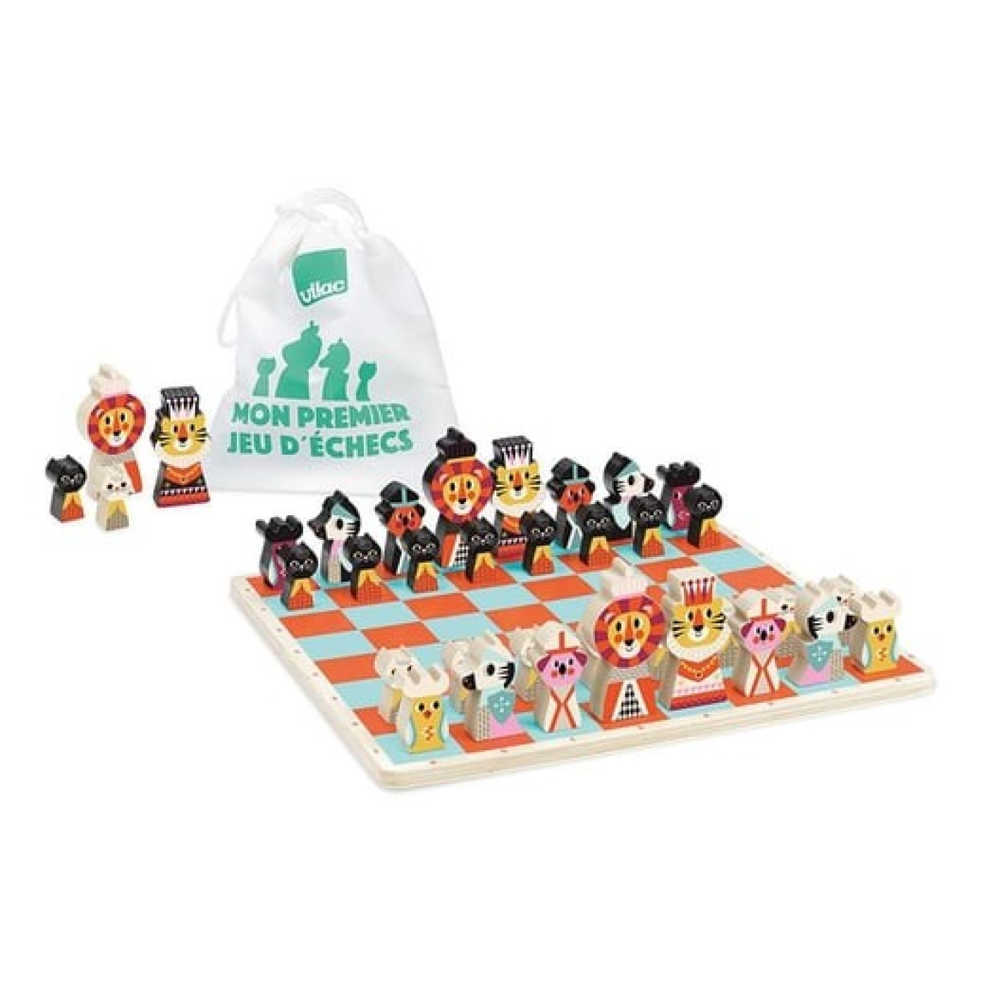 Vilac Ahşap Satranç Takımı - ST00895 - 3048700077219