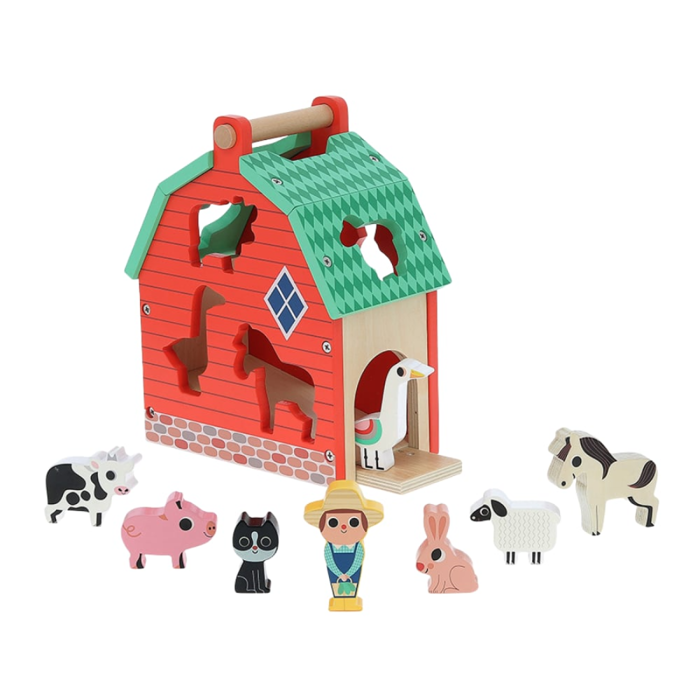 Vilac - Ahşap Çitflik Eşleştirme - 7623 - 3048700076236