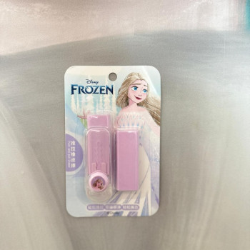 Frozen 2li  Silgi Paketi Mor