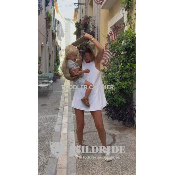 Wildride Beige - Bej Pamuklu Çocuk Taşıyıcı Wildride Beige - Bej Pamuklu Çocuk Taşıyıcı