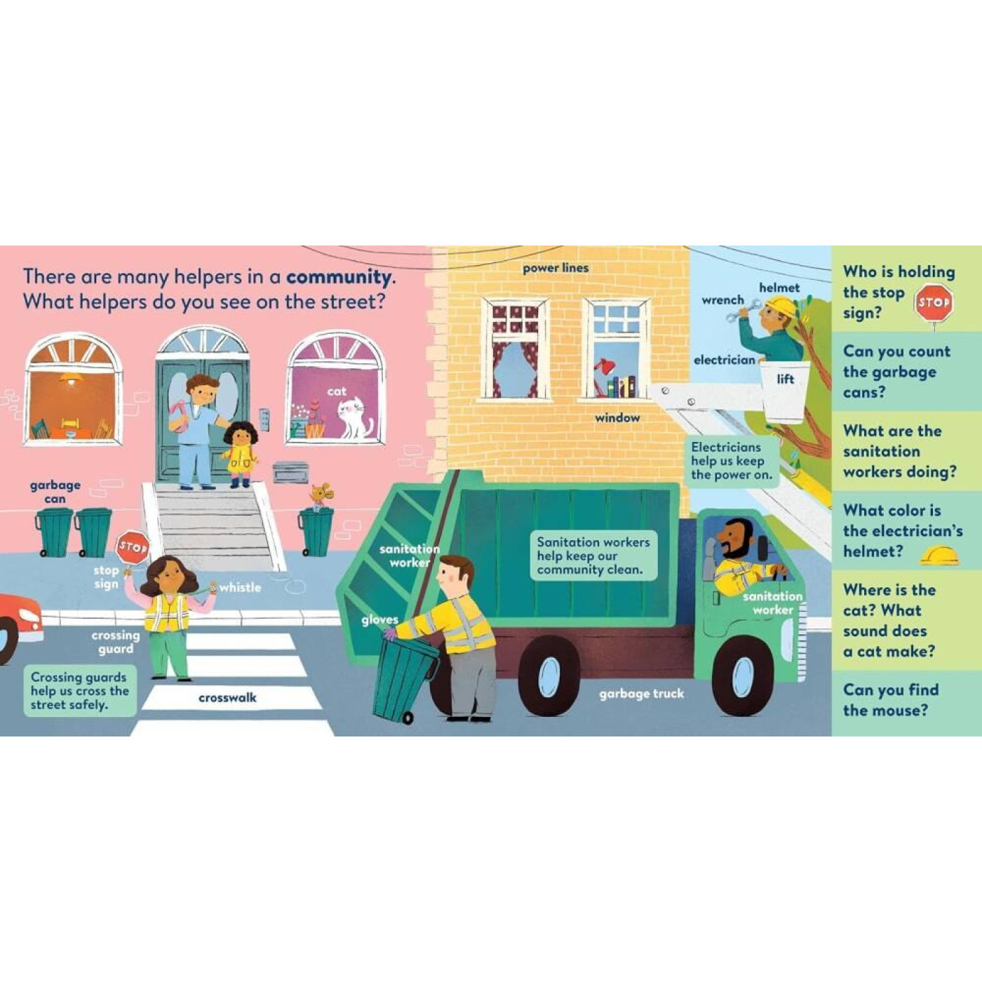 My First Brain Quest First Words: Community Helpers