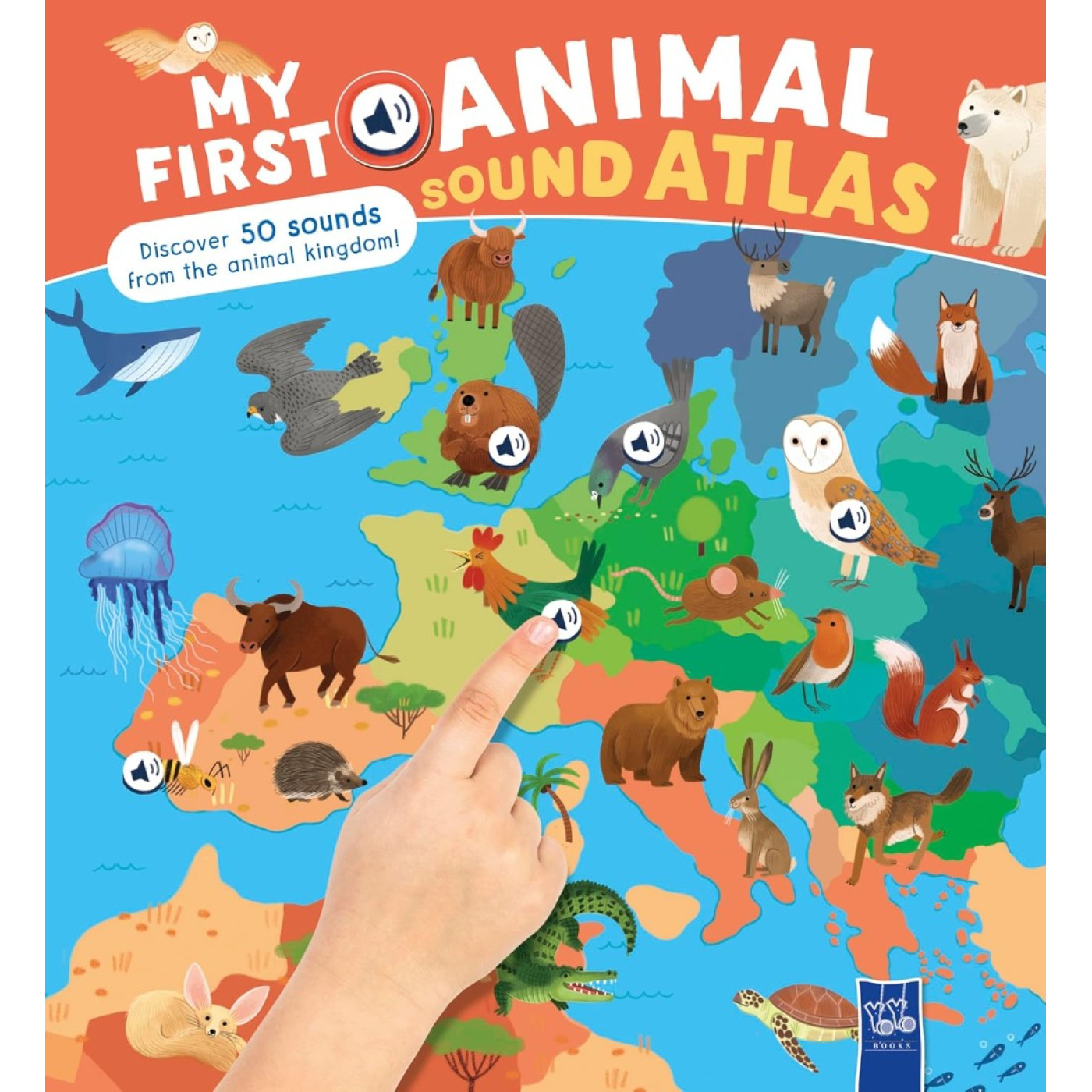 Yoyo Books - My First Animal Sound Atlas - ST01083 - 9789465051208