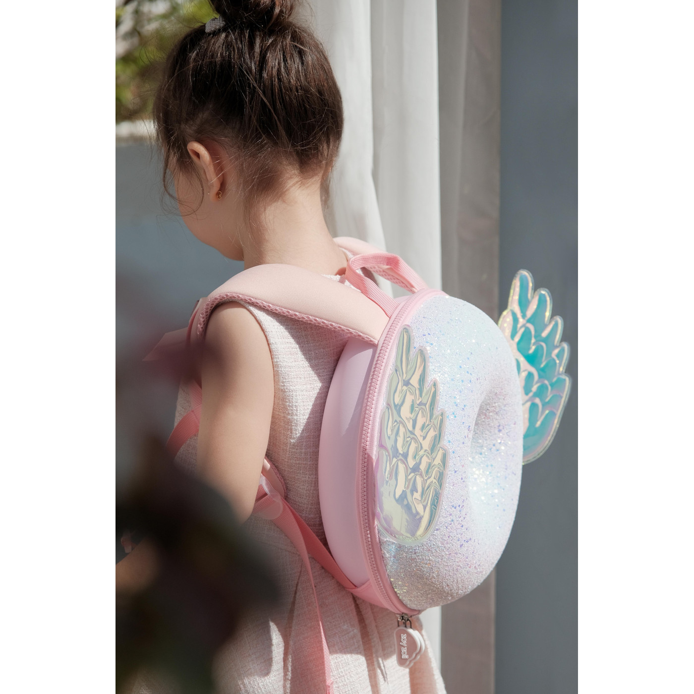 Zoyzoii Donut Serisi Sırt Çantası/ Shiny Angel