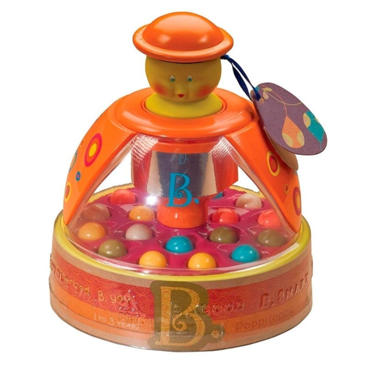 B.Toys Beceri Oyunu - Poppitoppy Tangerine - BX1119Z - 062243232792