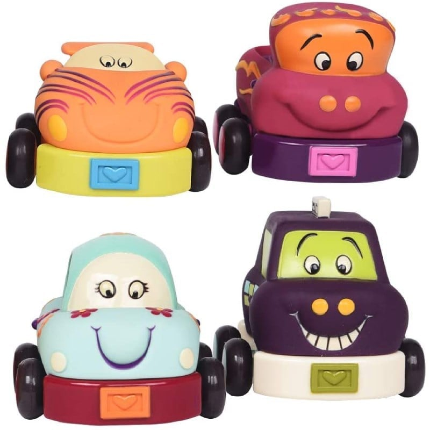 B.Toys - 4Lü Araba Seti - BX1480Z - 062243329669